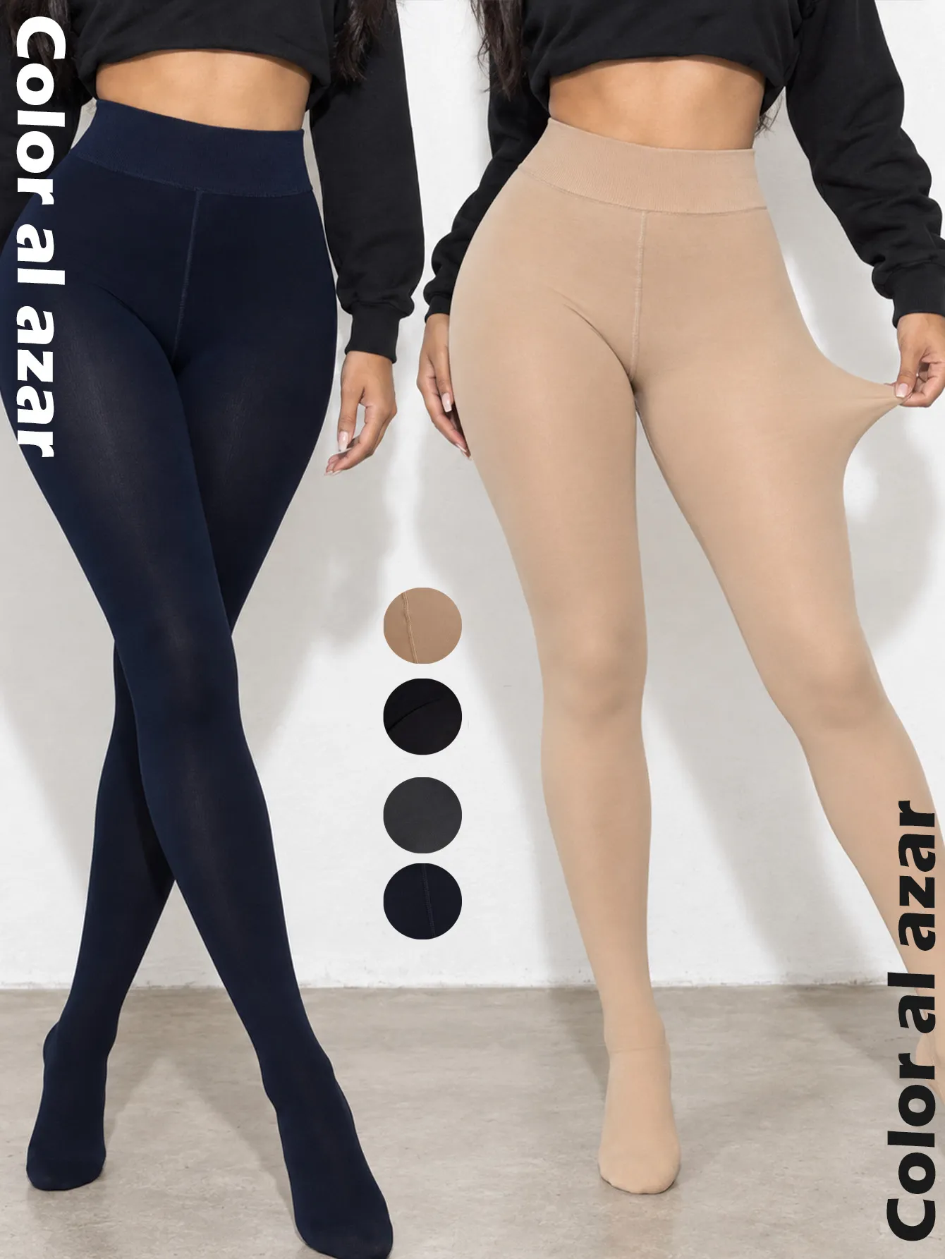 3303-UNI-N Medias Afelpadas ligeras-2pcs 15346